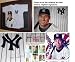 Derek Jeter Autographed Yankees Jersey - Original Artwork/ Hand Painted Portrait on the Jersey - Custom Framed