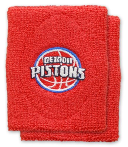 NBA Detroit Pistons Wristband, Two Pack