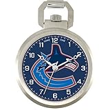 IMAGE OF NHL Men's NHL-PW-VAN Pocket Collection Vancouver Canucks Pocket Watch