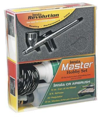 Iwata-Medea Revolution CR Master Hobby Set
