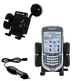Blackberry 7150t Flexible Auto Windshield Holder with Car Charger - Uses Gomadic TipExchange