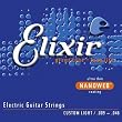 Elixir Medium Nanoweb Electric Guitar Strings