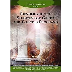 Identification of Students for Gifted and Talented Programs (Essential Readings in Gifted Education Series)