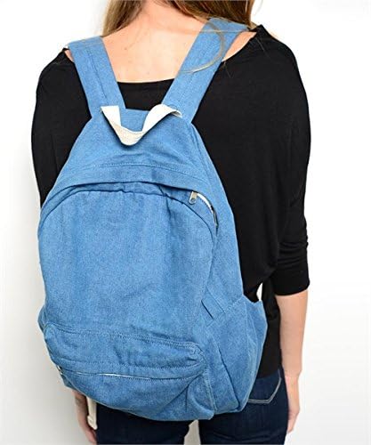 Shop the Trends Classic Denim School Backpack