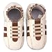 Momo Baby Soft Sole Baby Tennis Shoes - Brown