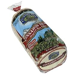 Lundberg Organic Cinnamon Toast Rice Cake, 9.5-Ounce Units  (Pack of 12)