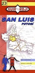 San Luis Potosí State Map by Guia Roji
