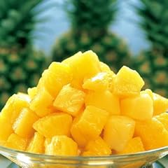 【冷凍パイナップル １kg】生のパイナップルをひと口サイズにカット、そのまま急速冷凍しました　冷凍フルーツ
