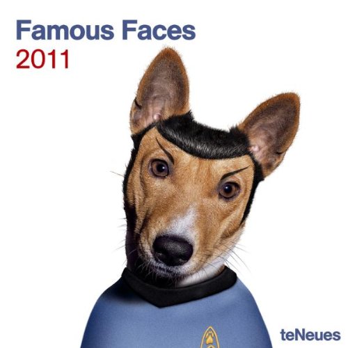 2011 Famous Faces Grid Calendar (Square Wall Cal)