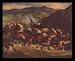 Eugene Ferdinand Victor Delacroix (Moroccan Fantasia) Framed Art Poster Print - 11 X 17