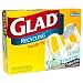 Glad Recycling Bags, Clear, 33 Gallon 12 each