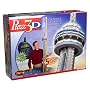 3D CN Tower 5ft Tall Glows In The Dark Puzzle 761pc