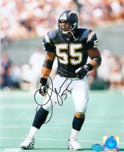 Junior Seau (San Diego Chargers) signed 8x10 Photo