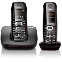 Siemens Gigaset CX590 DUO , ISDN Telefon mit 2 Mobilteilen - schnurlos - schwarz Freisprechen Adressbuch f�r 150 Eintraege - ECO DECT