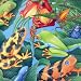 Frogs & Lizards Plastic Tablecover