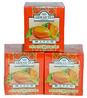 Mango Flavored Tea - Ahmad Tea of London - 3pc by A Bountiful Harvest