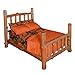 The Woods Premium Microfiber CAMO Sheet Set (Orange, Twin)