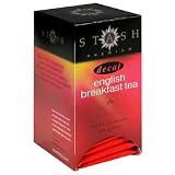 Stash Premium Decaf English Breakfast Tea, Tea Bags, 18-Count Boxes (Pack of 6)