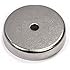 CMS Magnetics&reg; 112 LBS Holding Power 1.57" Neodymium Round Base Magnet w/ Countersunk Hole - 1 Ct.