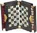 Black 15 1/2 inch Oriental Chess Set