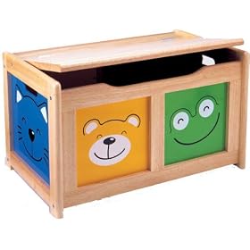Wooden Natural Toy Chest