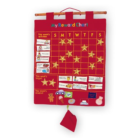 Childrens Toyshop  Toys : Reward Chart Red