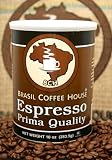 Brasil Coffee House Espresso Prima Quality, 10oz