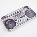 F�r Apple iPhone 4 / 4S Radio Kassetten HARDCASE Retro Style Vintage Back Cover SchutzH�lle - Radio
