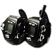 51PFLk6bD1L. SL75  (2 pcs) two way Multi channels Wrist operated Wristwatch Walkie Talkie Wrist Watch  Auto Channel Scan  LCD display  Auto Squelch    12 hours AM/PM time display up to 5 Hours talk time