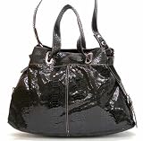 Tosca Snake-skin Leatherette Hobo Handbag