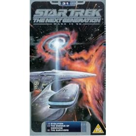Star Trek The Next Generation - Vol. 3.1 - Evolution / The Ensigns Of Command / The Survivors [VHS] [1990]