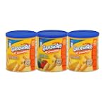 Gerber Graduates Lil' Crunchies, 2 Mild Cheddar and 1 Veggie Dip, 1.48-ounce Units (Pack of 3)