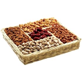 Broadway Basketeers Handfuls of Ecstasy Nut Collection Gift Basket