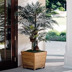 Teak Planter - Frontgate