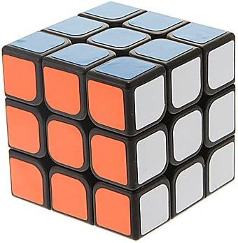 ZHYU YONGJUN GUANLONG 3x3x3 Speed Puzzle Smooth Competition Version Magic Cube(Black)