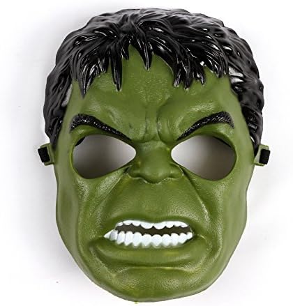 Starwars Avengers Hulk Ironman Spiderman Batman Transformer Plastic Mask (Hulk)