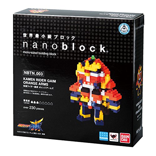 ナノブロック 魂ネイションシリーズ 仮面ライダー 仮面ライダー鎧武 オレンジアームズ NBTN_003