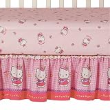 Hello Kitty Princess Crib Sheet