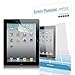 iPad Screen Protector, amFilm Premium Anti-Glare/Anti-Fingerprint Screen Proctor for Apple iPad 4/3/2 and Retina Display (2-Pack) [Lifetime Warranty]