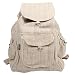 Hemp Back Pack Assorted-Side Purse