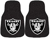 Fanmats NFL 2 - Pc. Carpet Car Mat Set, OAKLAND RAIDERS