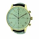 IWC Men's Portuguese Chronograph Automatic Gold Watch #IW371402