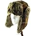 Nwt Plaid Faux Fur Pilot Trapper Trooper Hat Brown Cap