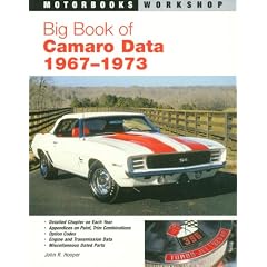 Big Book of Camaro Data 1967-73