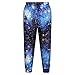 Women Blue Galaxy Trousers Pants