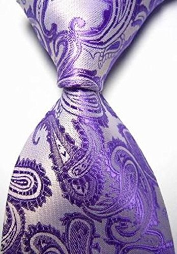 New Paisley Jacquard Woven Men's Tie Necktie