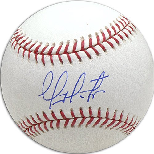 Geovany Soto Autographed Official Major League Baseball W/PROOF, Picture of Geovany Signing For Us, Chicago Cubs