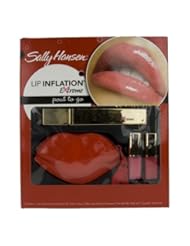 Sally Hansen Lip Plumper Inflation Extreme Pout to Go with Free Case & 2 Free Lip Gloss