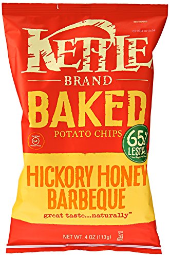 Kettle Brand Hickory Honey Barbecue Potato Chips - 4 oz