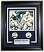 Dick Butkus Johnny Unitas Signed Framed 8x10